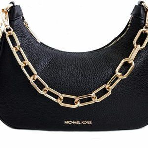 Michael Kors Cora Large Zip Pouchette Black